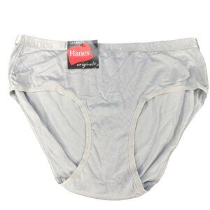 Hanes Originals Womens Size Small 5 Hipsters Bamboo Blend Gray New With Tags